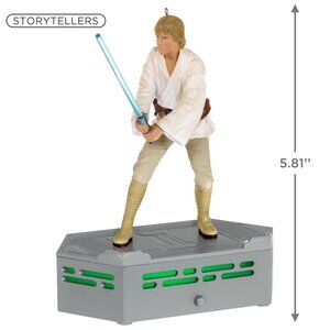 New! Star Wars Storytellers Luke Skywalker Hallmark Keepsake Christmas Ornament